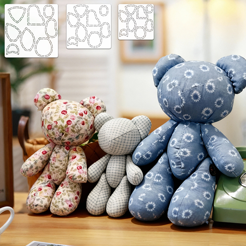 Textile Sewing Patterns - Plantilla de acolchado de rastreo hecha