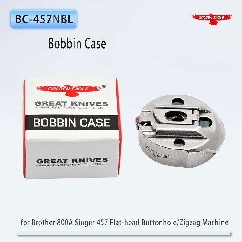 Sewing Zigzag - Caja de Bobina Golden Eagle BC-457NBL,