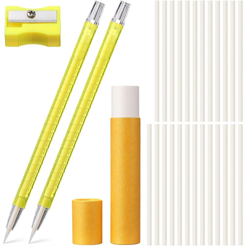 Tailor Chalk Marker - Marcadores de tela blancos recargables y