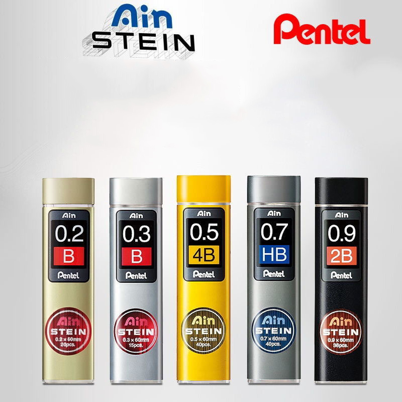 Pentel Pen Energel - 1 unidad Pentel Ain STEIN 0,2/0,3/0,5/0,7/0,9mm