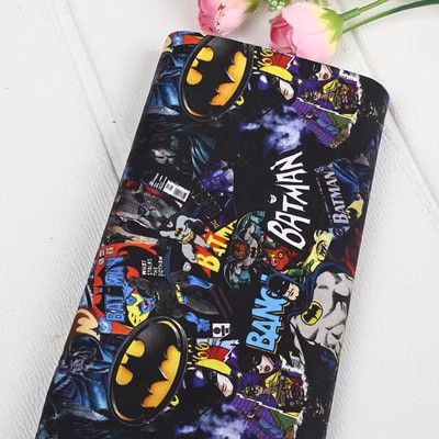 Textile And Sewing Materials - Batman Bandai Anime diseño 100 tela