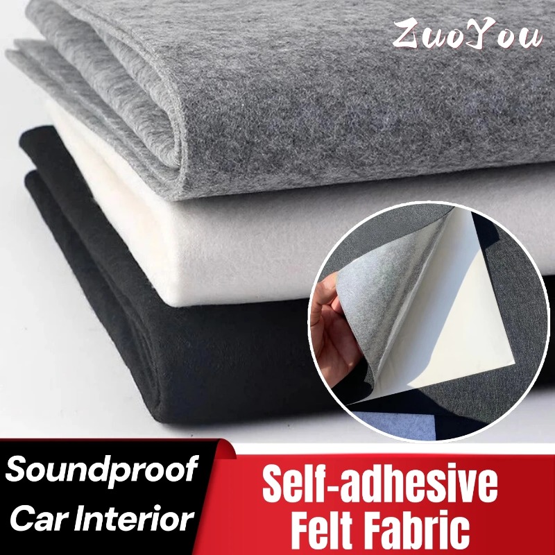 Textile And Sewing Supply - Tela de Fieltro Autoadhesiva para Manualidades,
