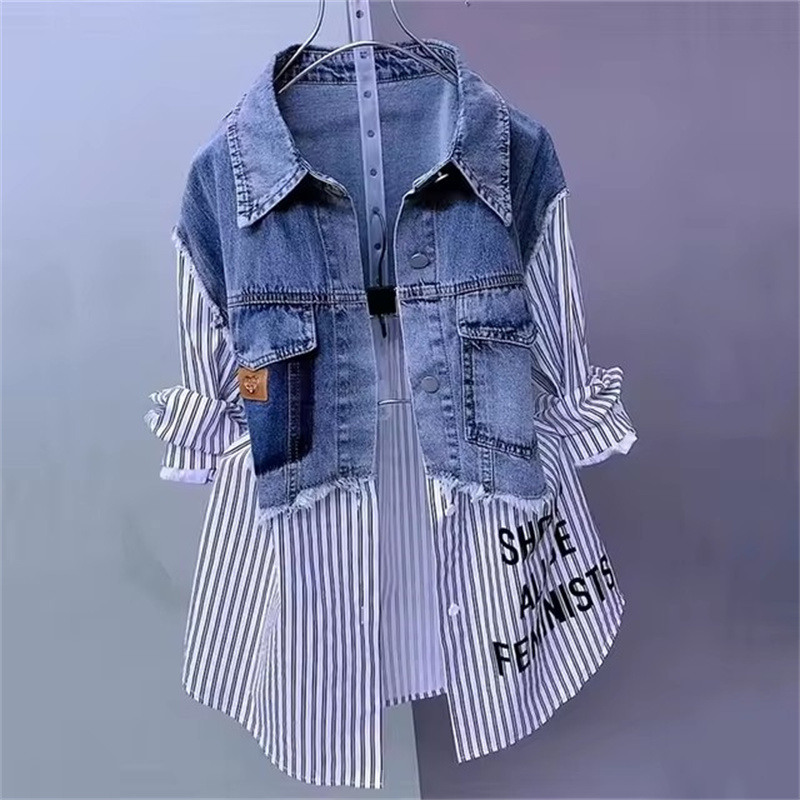 Sewing Jackets - 2025 nueva moda Primavera/Verano chaqueta vaquera
