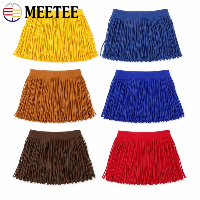 Sewing Thread In Textile - 2/4 Metros de Flecos de Borlas