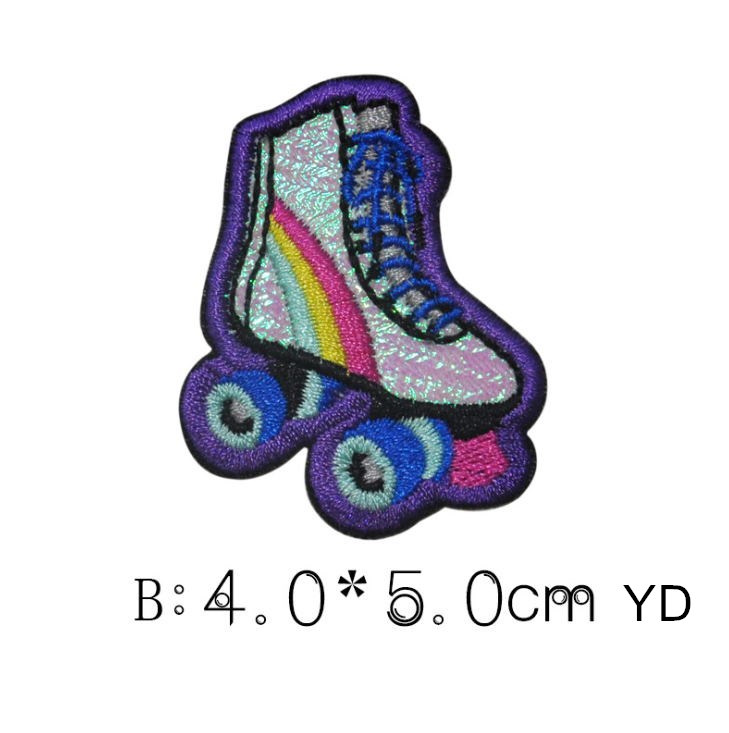 Parche bordado de arcoíris par - Sewing Id reseña y precio