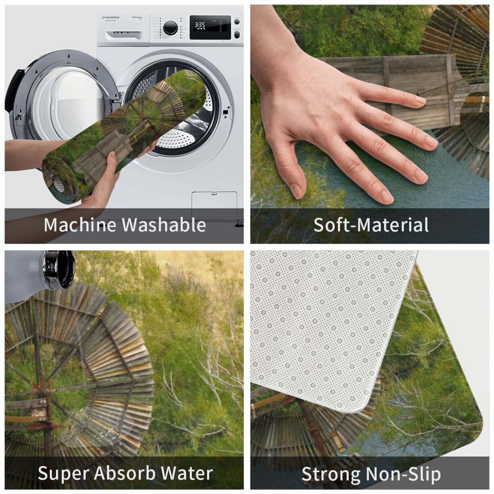 Molino de viento de madera, al - Century Textile & Sewing Supply Saskatoon Sk reseña y precio