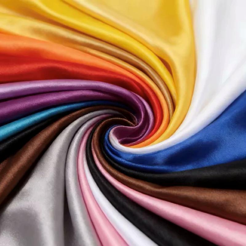 Tela de Satén Suave Multicolor - Textile And Sewing Materials reseña y precio