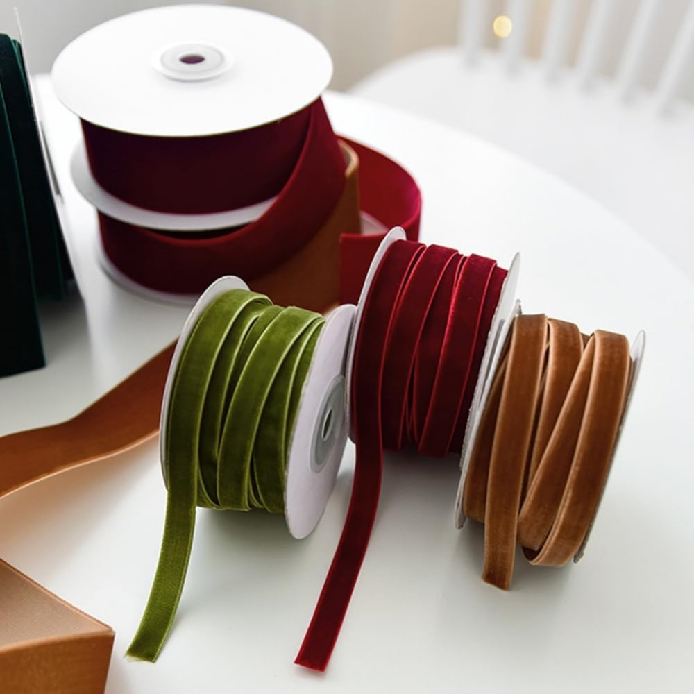2 rollos de cinta de terciopel - Sewing Velvet Fabric reseña y precio