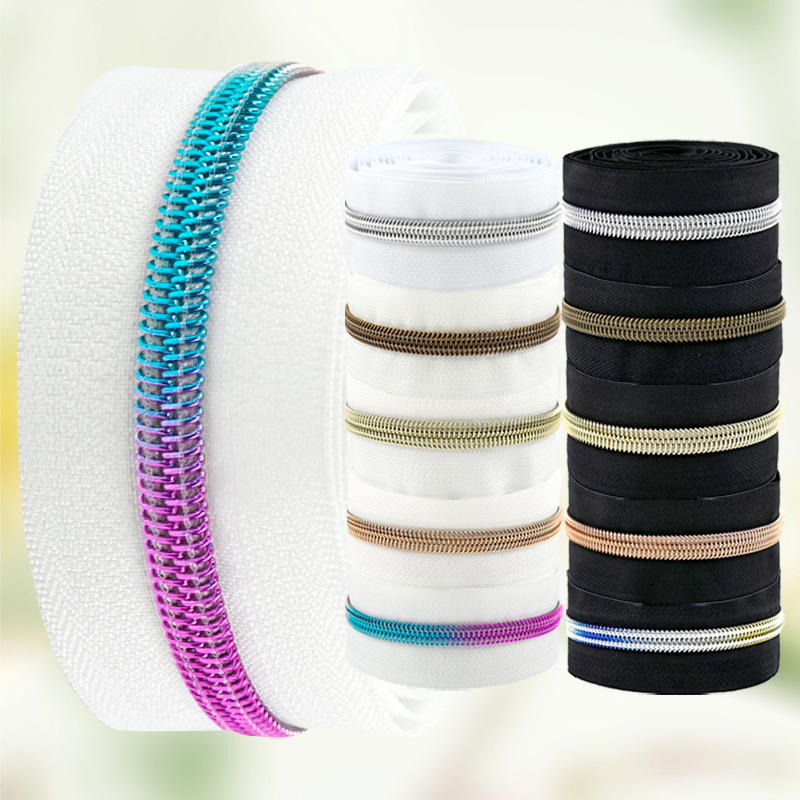Cinta de cremallera negra/blan - Textile And Sewing Supply reseña y precio