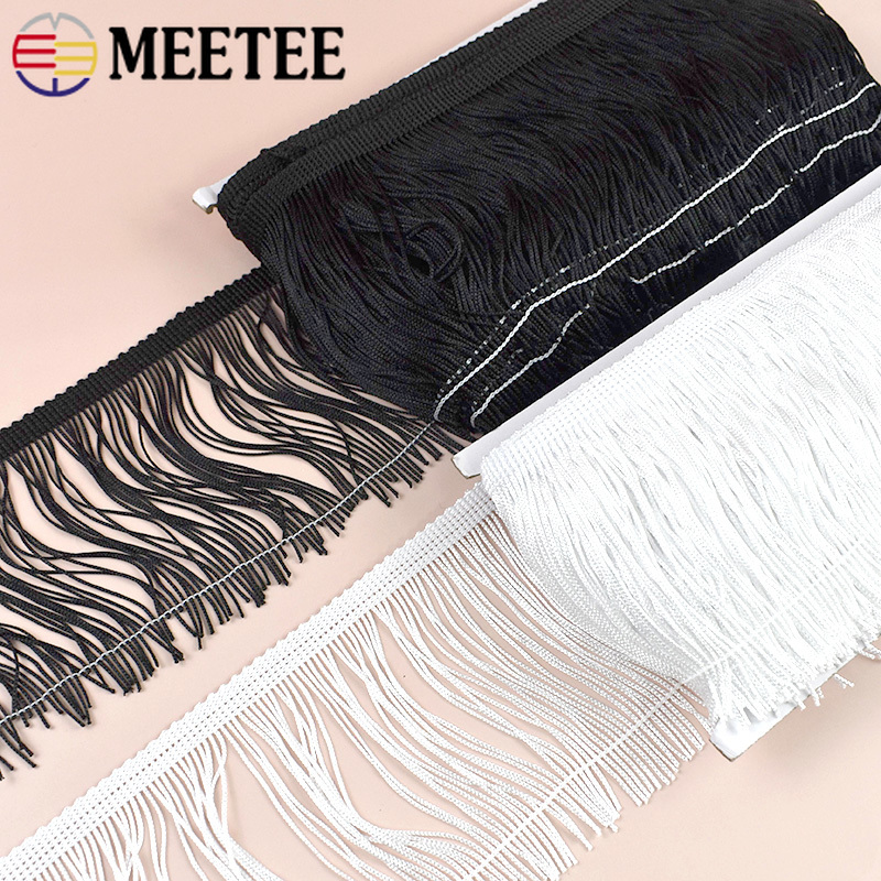Meetee - Borlas con Flecos de  - Textile And Sewing Supply reseña y precio