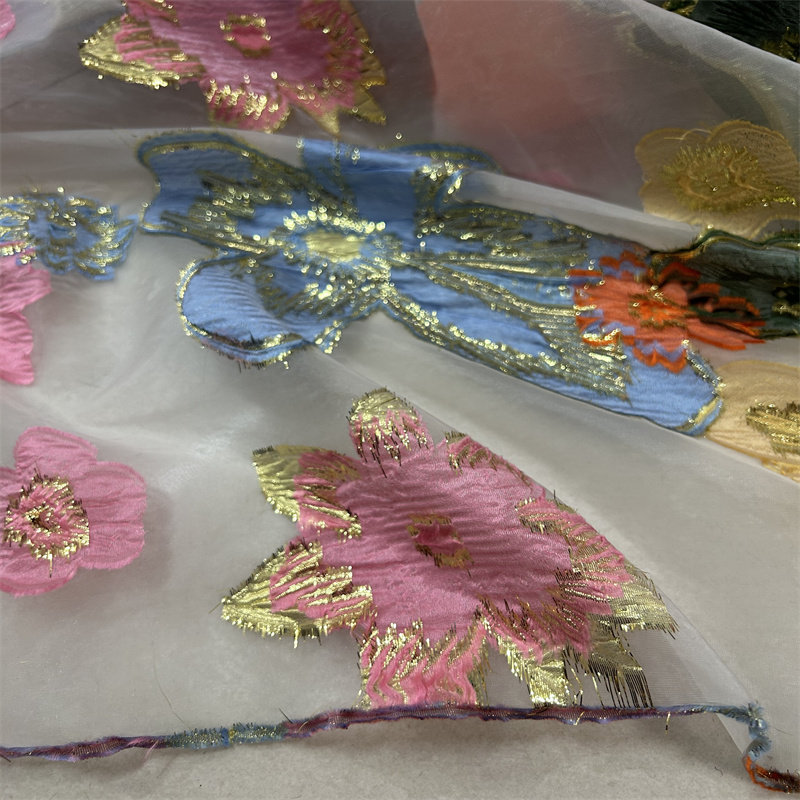 Tela de Organza Jacquard de 10 - Sewing Thread In Textile reseña y precio
