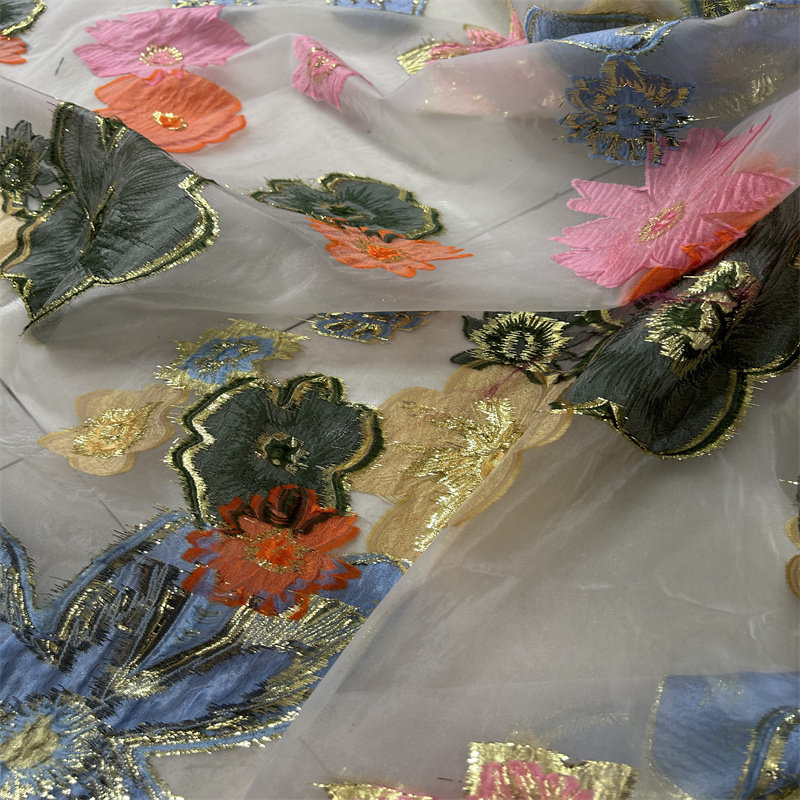 Tela de Organza Jacquard de 10 - Sewing Thread In Textile reseña y precio