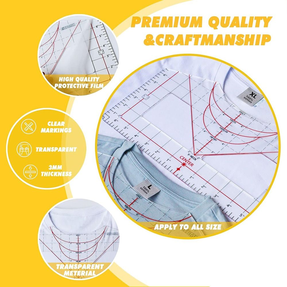 Guía de regla de camiseta para - Sewing Tt reseña y precio